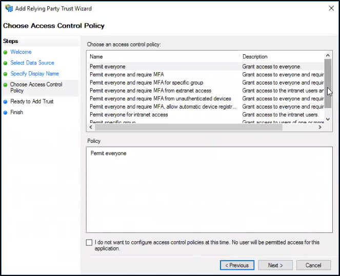 ADFS (Active Directory Federation Services) SAML SSO Setup With Quantum